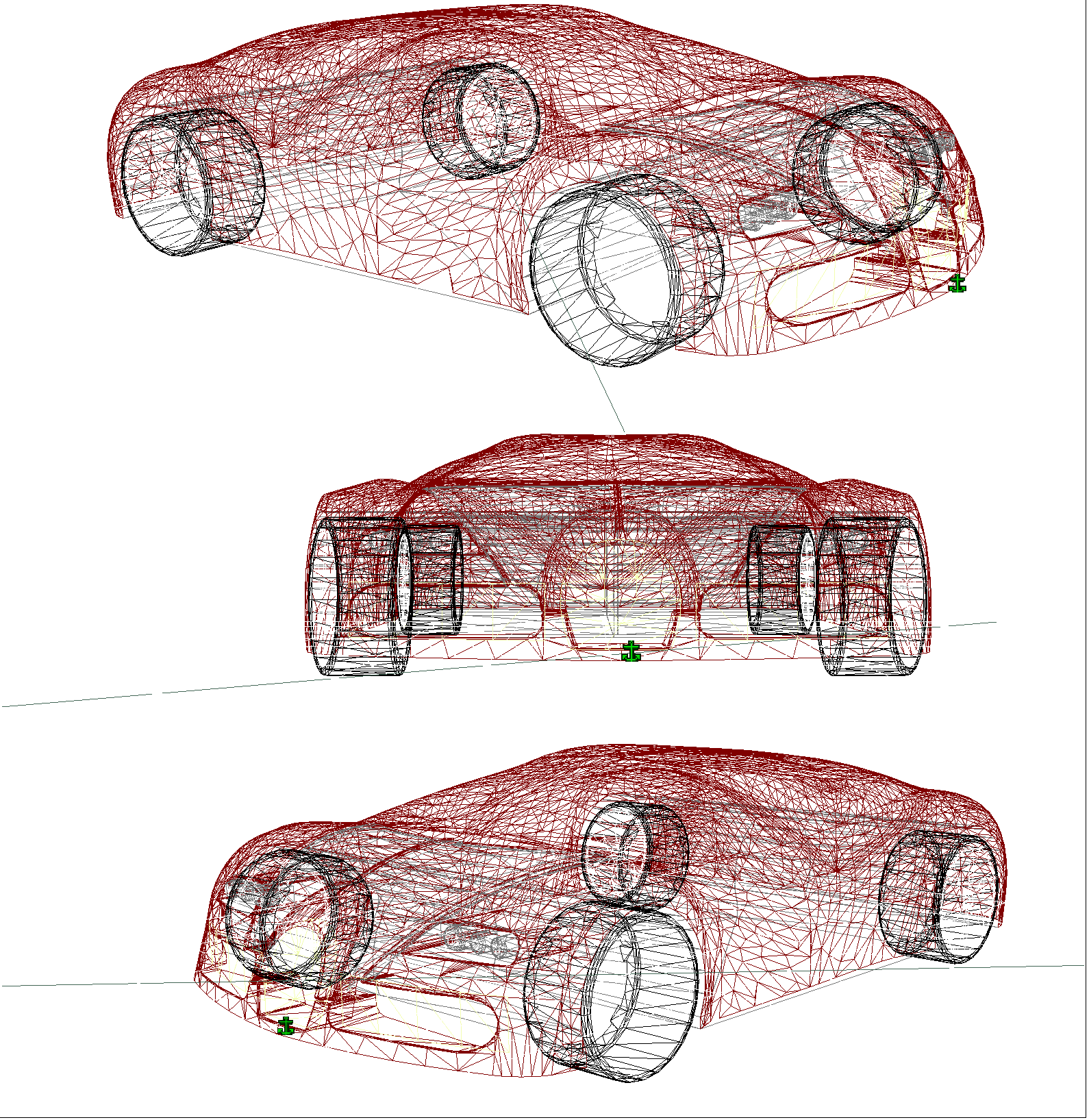 Bugatti ext mesh model<br>(2014)